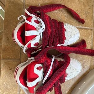 Lanvin Curb Sneakers.